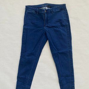 Chip & Pepper Dark Blue Denim Skinny Jeans Size 30